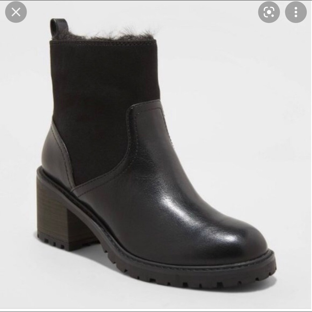 Women Faux Fur Ankle boots